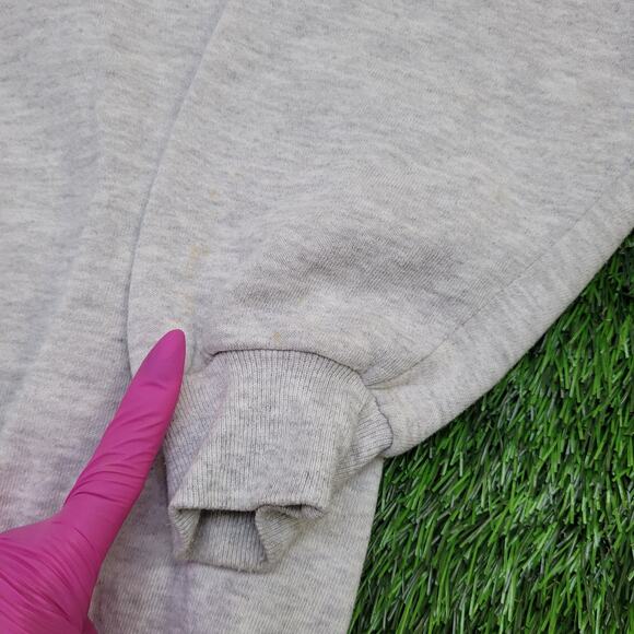 Vintage 1994 Funny Deer Hunting Sweatshirt Women XL 23x24 USA - Picture 9 of 16